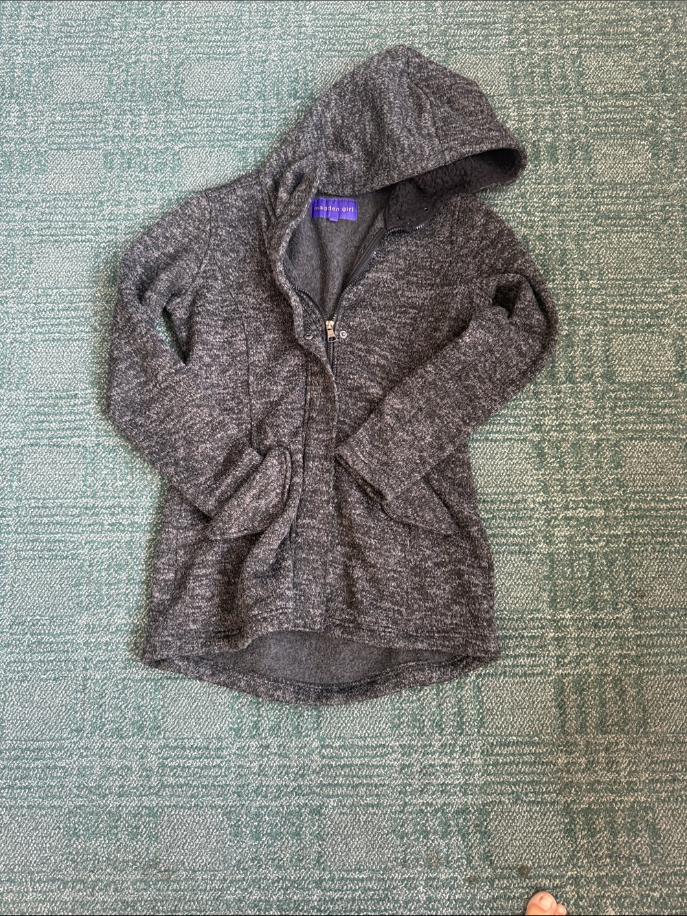 Hooded Winter Fleece Coat